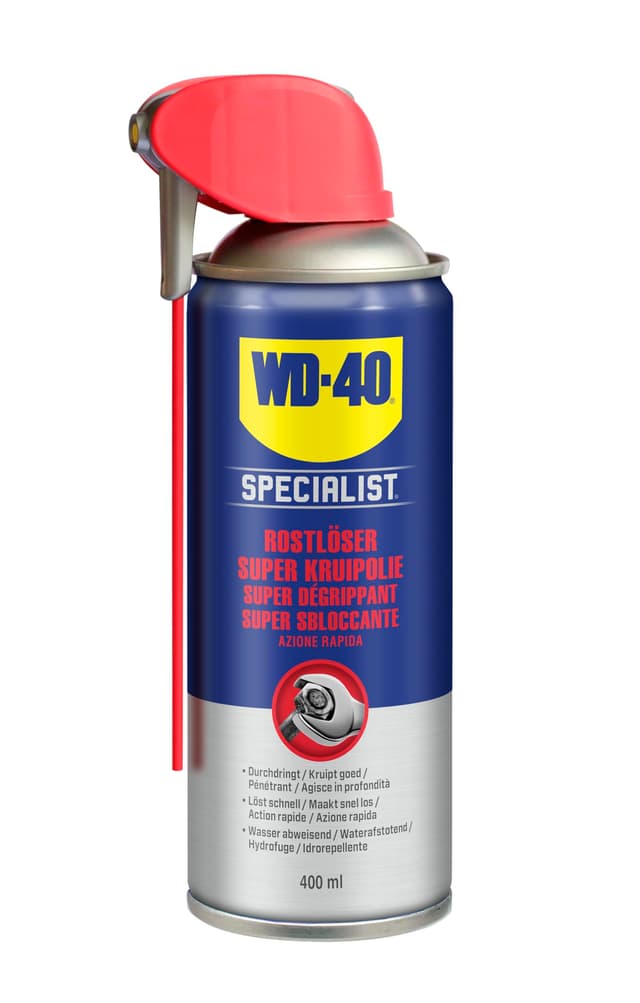 🔧 WD-40 Specialist Rostlöser 400 ml - Befreien Sie fest sitzende Schrauben & Metallteile! 🛠️