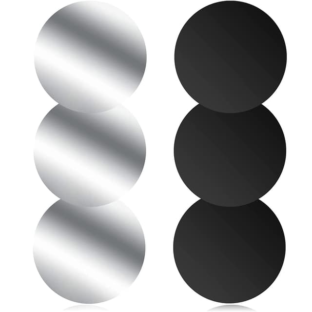 Czkonore Metallplatte Selbstklebend, 6 Stück Handy Metall Platte Set ⭐️