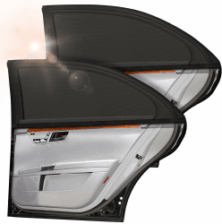 🌞🚗 Sonnenschutz Auto Baby, 2 Stück Universal Elastizitä Sonnenblende Auto Netz Angebot bei HelloDeals