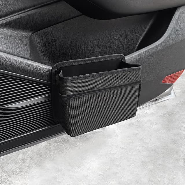 🚗🗑️ Qirc Auto Seitentür Mülleimer - Faltbarer Mini Tragbarer Aufbewahrungsbehälter