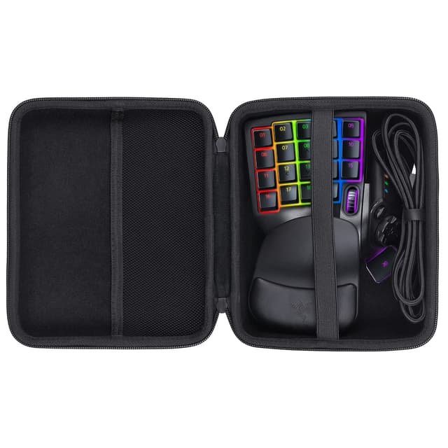 🎮 co2CREA Harte Reiseschutzhülle Tasche für Razer Tartarus Pro / V2 Gaming Keypad