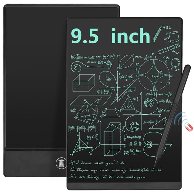 Czemo LCD-Schreibtafel 9.5 Zoll 🌿 Mini LCD-Schreibtafeln für Erwachsene