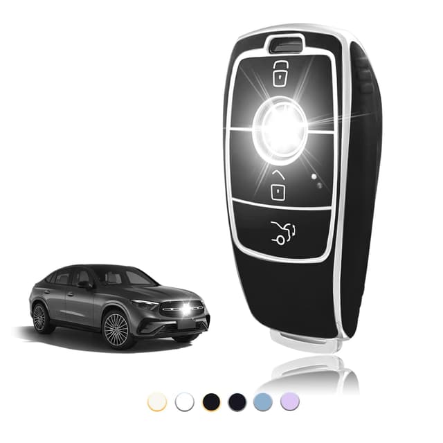 TOOMUME Schlüsselhülle TPU - Autoschlüssel Hülle für Mercedes Benz 🚗🔑