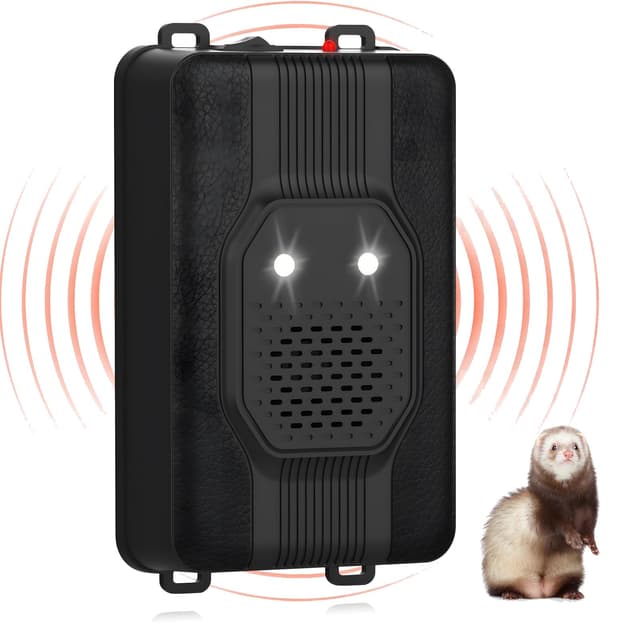 🚗🐾 TEOV Marderschreck Ultraschall mit LED Blitzlicht - Effektiver Schutz für Auto und mehr! 🐭✨