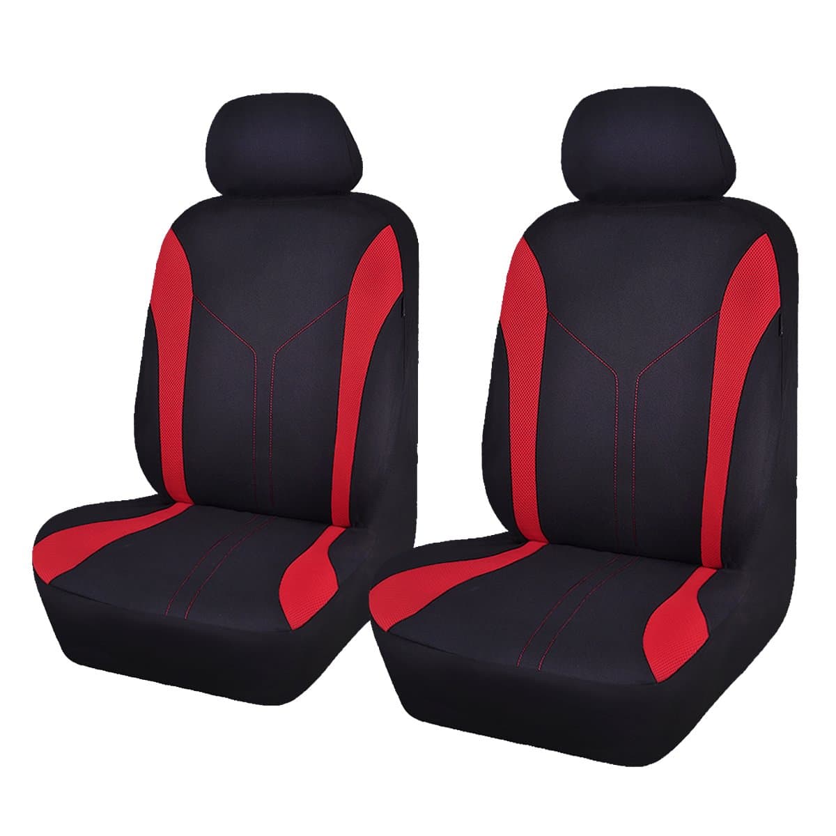 🚗🔴 Flying Banner Fashion Mesh Universal Passform Auto Sitzbezüge Set