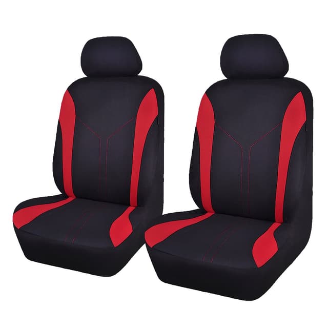 🚗🔴 Flying Banner Fashion Mesh Universal Passform Auto Sitzbezüge Set