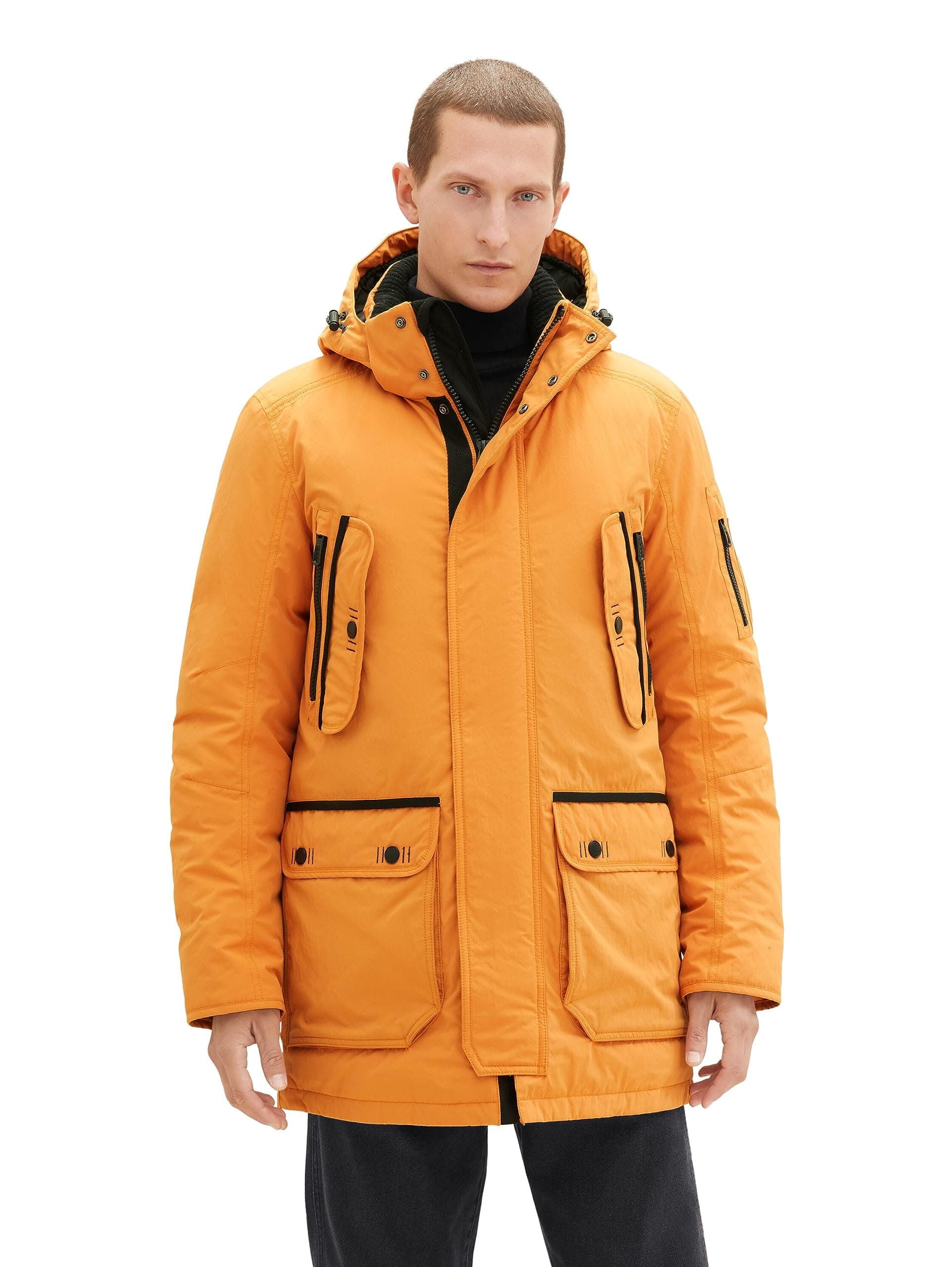 TOM TAILOR Herren Winterparka mit Abnehmbarer Kapuze 🍂🧥