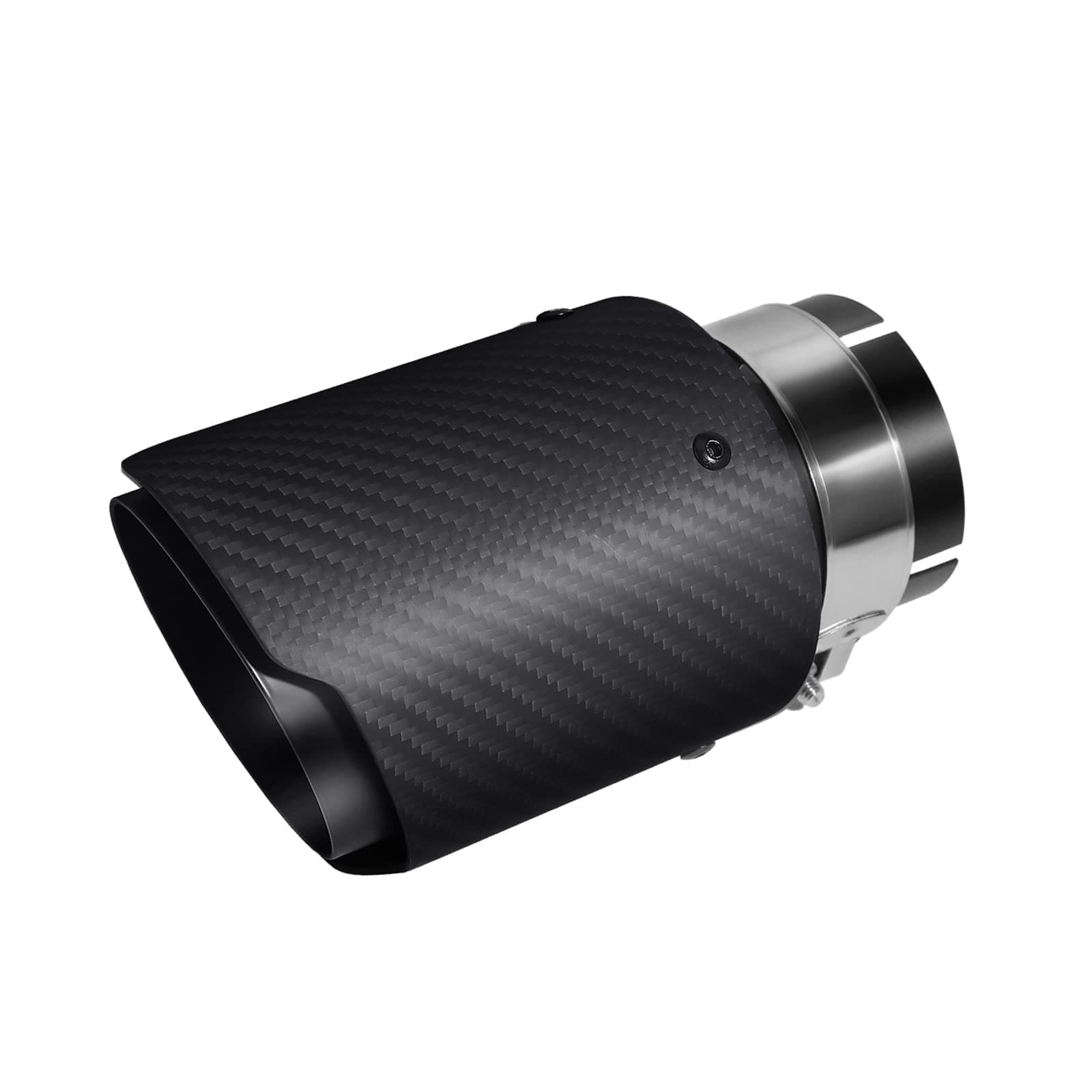 🚗 Krtopo 63mm Auspuffspitzen Edelstahl & Kohlefaser 🌟