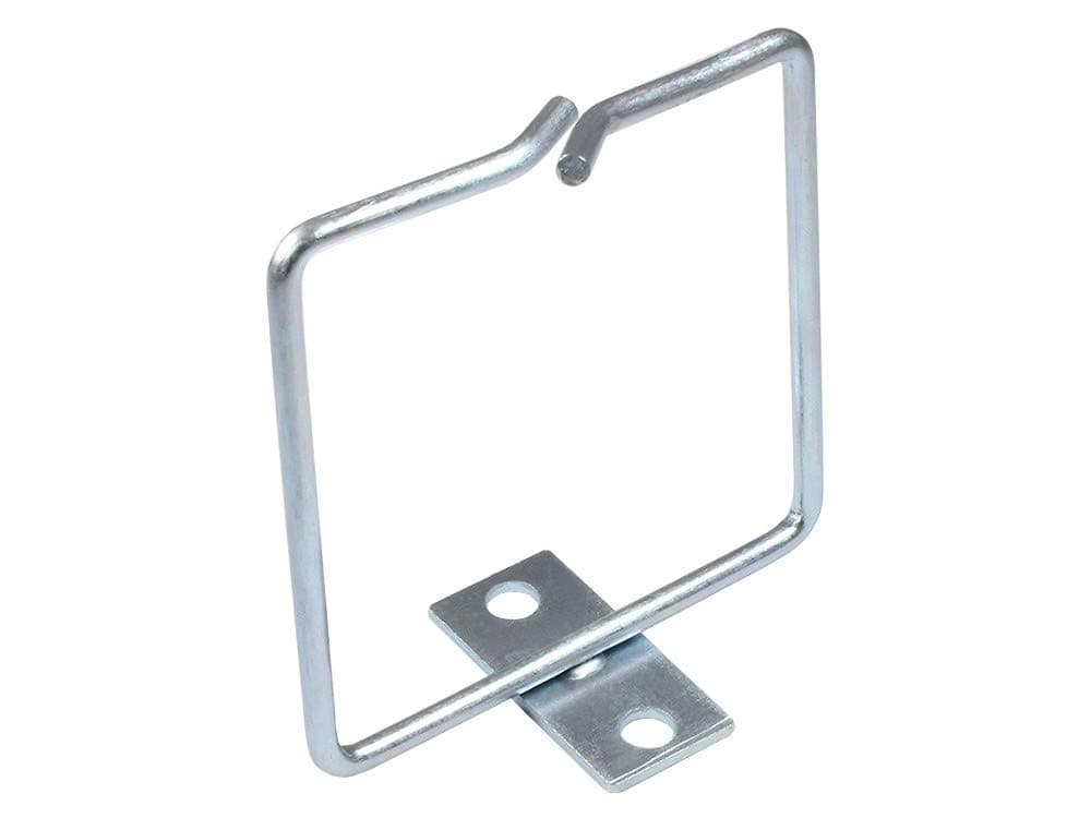 🔌🔗 Good Connections Kabelführungsbügel - 80 x 80 mm - Stahl verzinkt - zur übersichtlichen und strukturierten Kabelführung