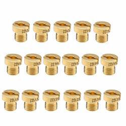 17 Stück Vergaser Düsen M6 Vergaserdüsen Hauptdüsenset ✨🔧🏍 Angebot bei HelloDeals