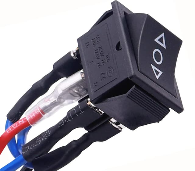 🚤 Taiss/Latching Control Kippschalter Schwarz Polarität Umkehrboot 🛠️