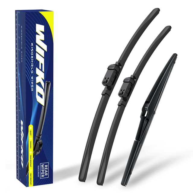 🚗💨 Wifko Scheibenwischer Set für Opel Astra J 2010-2015 - Front + Heck - Auto Zubehör 🌧️