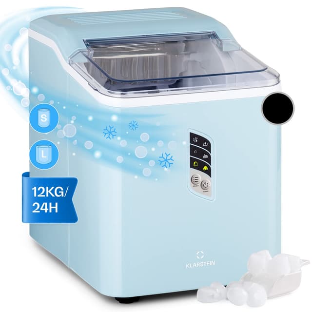 🧊 Klarstein Eiswürfelmaschine Klein: Ice Cube Maker für Große und Kleine Eiswürfel! 🍹
