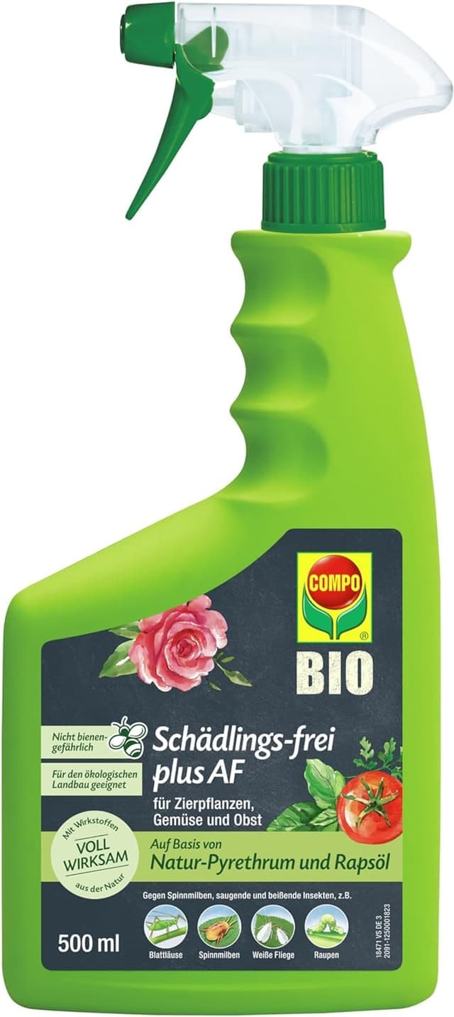 🌿🐞 COMPO Schädlings-frei plus AF - Effektives Insektizid Spray 500 ml 🐞🌿