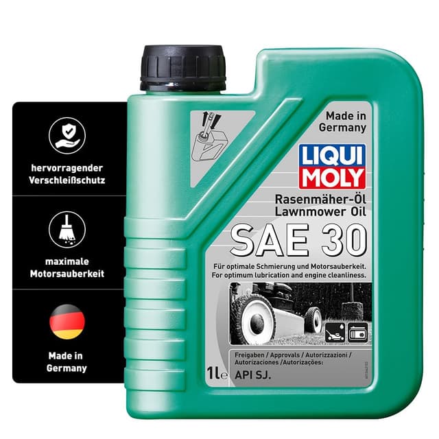 LIQUI MOLY Rasenmäher-Öl SAE 30 | 1 L | Gartengeräte-Öl