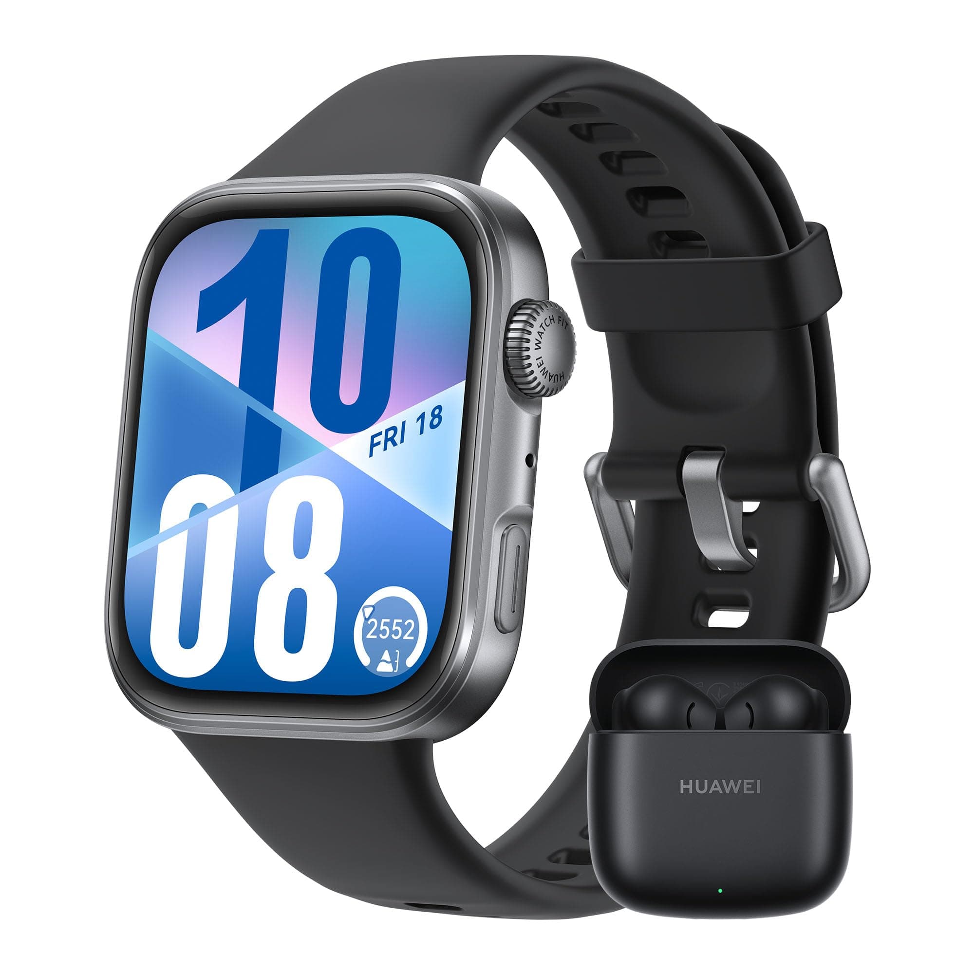 🌟 HUAWEI Watch FIT 4 Smartwatch + FreeBuds SE 2 Black Schwarz | 30 Monate Garantie 🌟