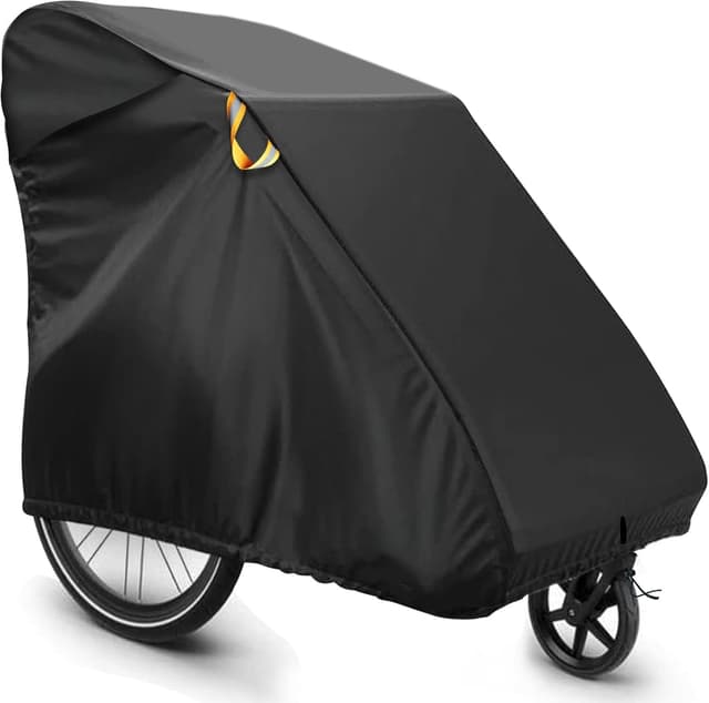🚲🐶 Bonna Faltgarage für Fahrradanhänger, Hundeanhänger und Lastenanhänger Abdeckung Wasserdicht - 600D Winddichtes Reißfestes Oxford-Gewebe