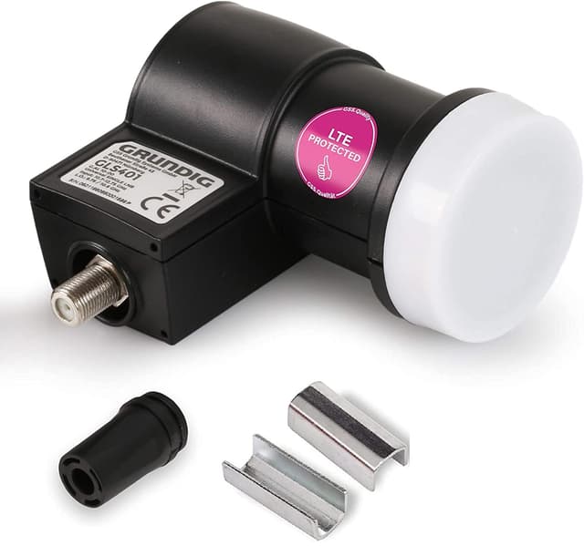 📡 GSS Single LNB für Satellitenschüssel - für 1 Teilnehmer, Digital 1fach LNC mit LTE Filter