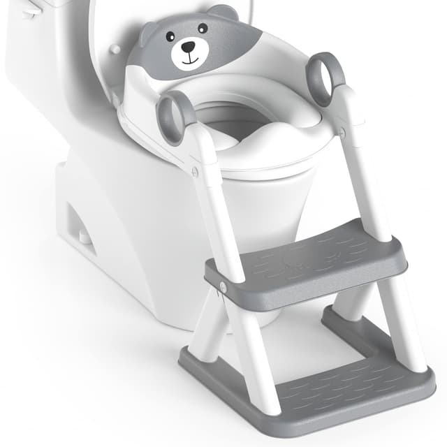 Rabb 1st Toilettenleiter für Kinder 🚽 Upgraded Kindertoilette für Jungen und Mädchen