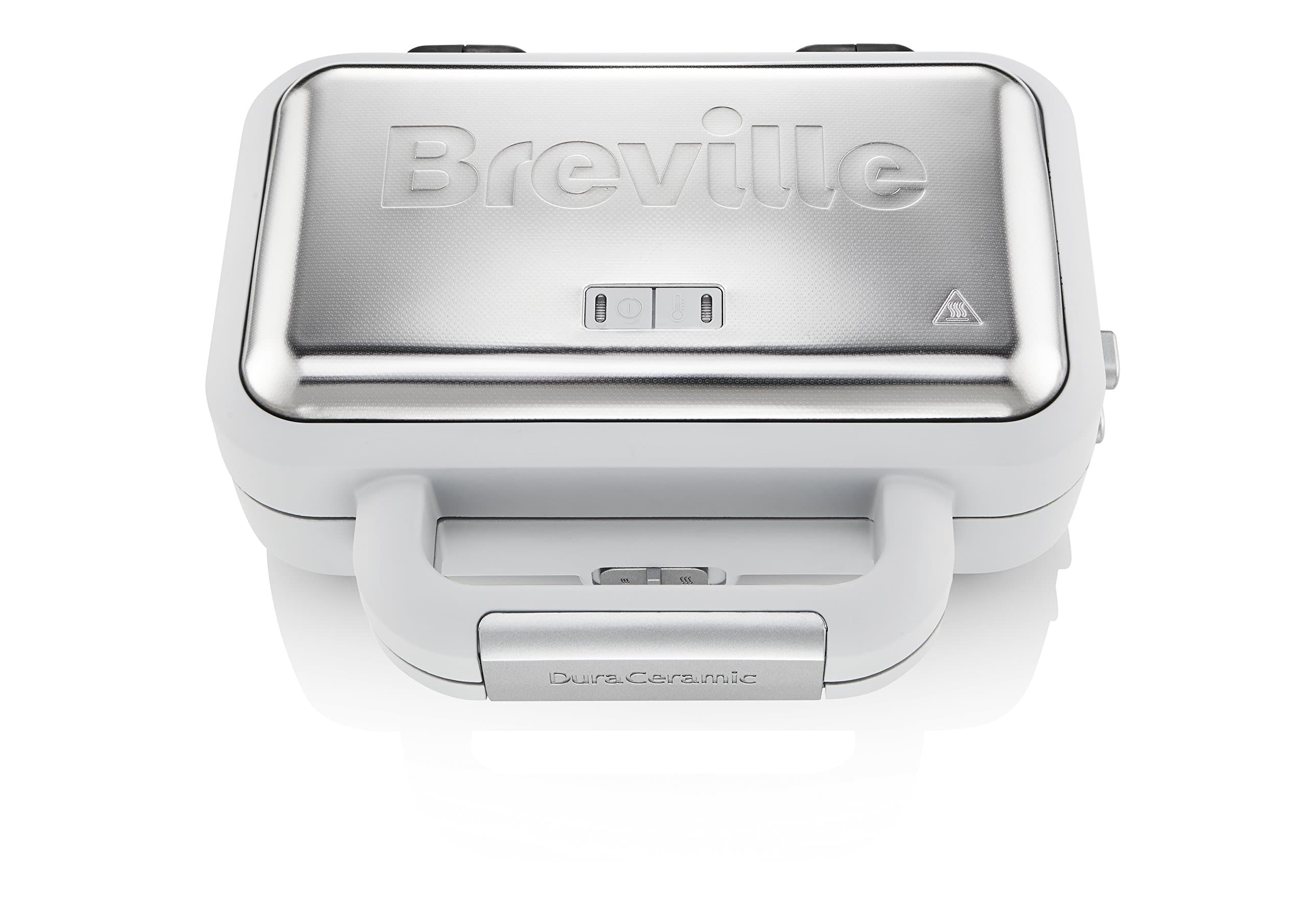 🥪 Breville DuraCeramic Sandwichmaker mit tiefen Platten | Sandwichtoaster für 2 Scheiben 🥪