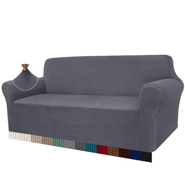 🛋️ Granbest Hochelastischer Sofabezug in Grau - Schutz für dein Sofa!