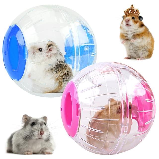 🐹🏃‍♂️ INHEMING 2 Stück Hamsterball Hamster Laufball 🐭🎾