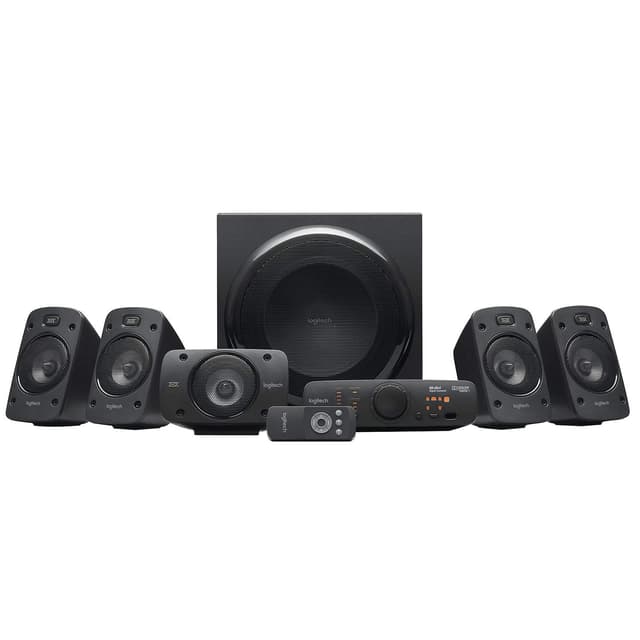 Logitech Z906 5.1 Sound System Schwarz 🎵 THX-zertifiziert 🎮 UK Stecker