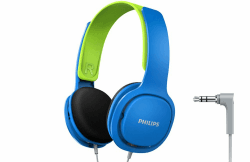 🎧 Philips SHK2000BL/00 Over Ear Kinder Kopfhörer - Blau Angebot bei HelloDeals