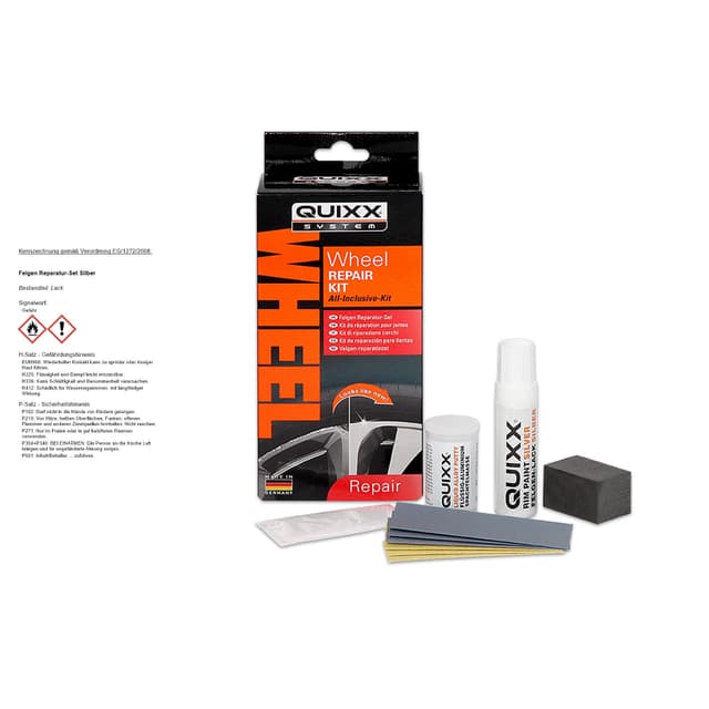 🔧🔨 Quixx Wheel Repair Kit - Felgen Reparatur-Set 🚗