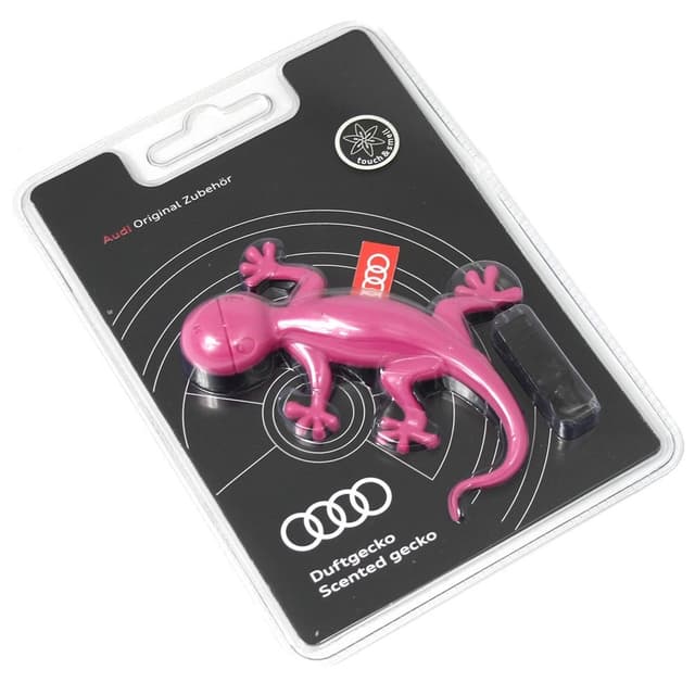 🚗🌸 Audi 000087009AC Lufterfrischer, Rosa Single 🌸🚗