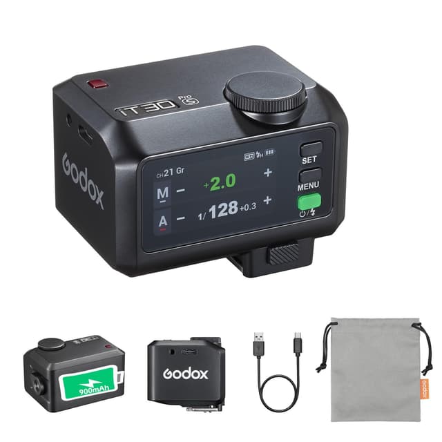 📸 Deal des Tages: Godox it30pro s iFlash Kamera Blitzlicht mit 900-mAh-Akku und USB-C-Ladung