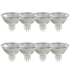 Angebot: Caldarax 8 Stück MR16 GU5.3 20W 12V Halogenstrahler 🔦 Angebot bei HelloDeals