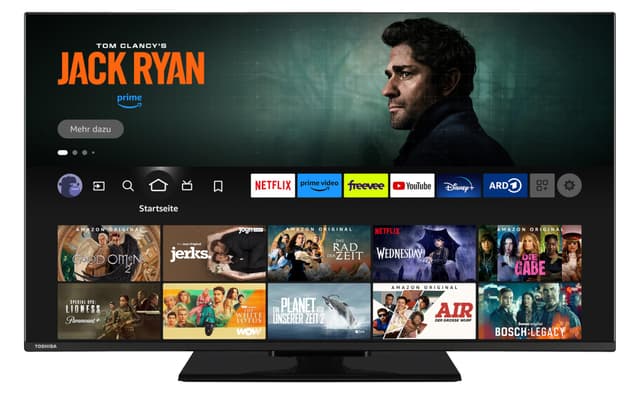 Toshiba 40 Zoll Fernseher Fire TV - HDR, Smart TV, Alexa, Bluetooth 📺🔊