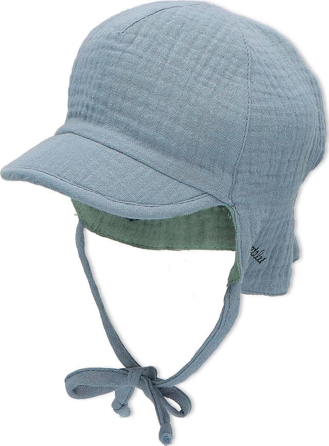 Sonnenschutz für die Kleinen ☀️ Sterntaler Schirmmütze Nacken Wende - Jungen Mütze