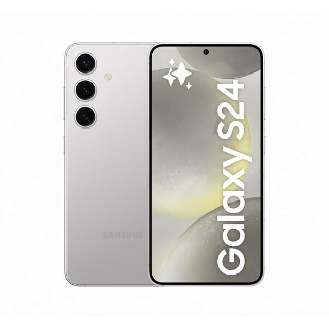 📱 Samsung Galaxy S24 AI Smartphone, 256 GB, Marble Gray - 3 Jahre Garantie
