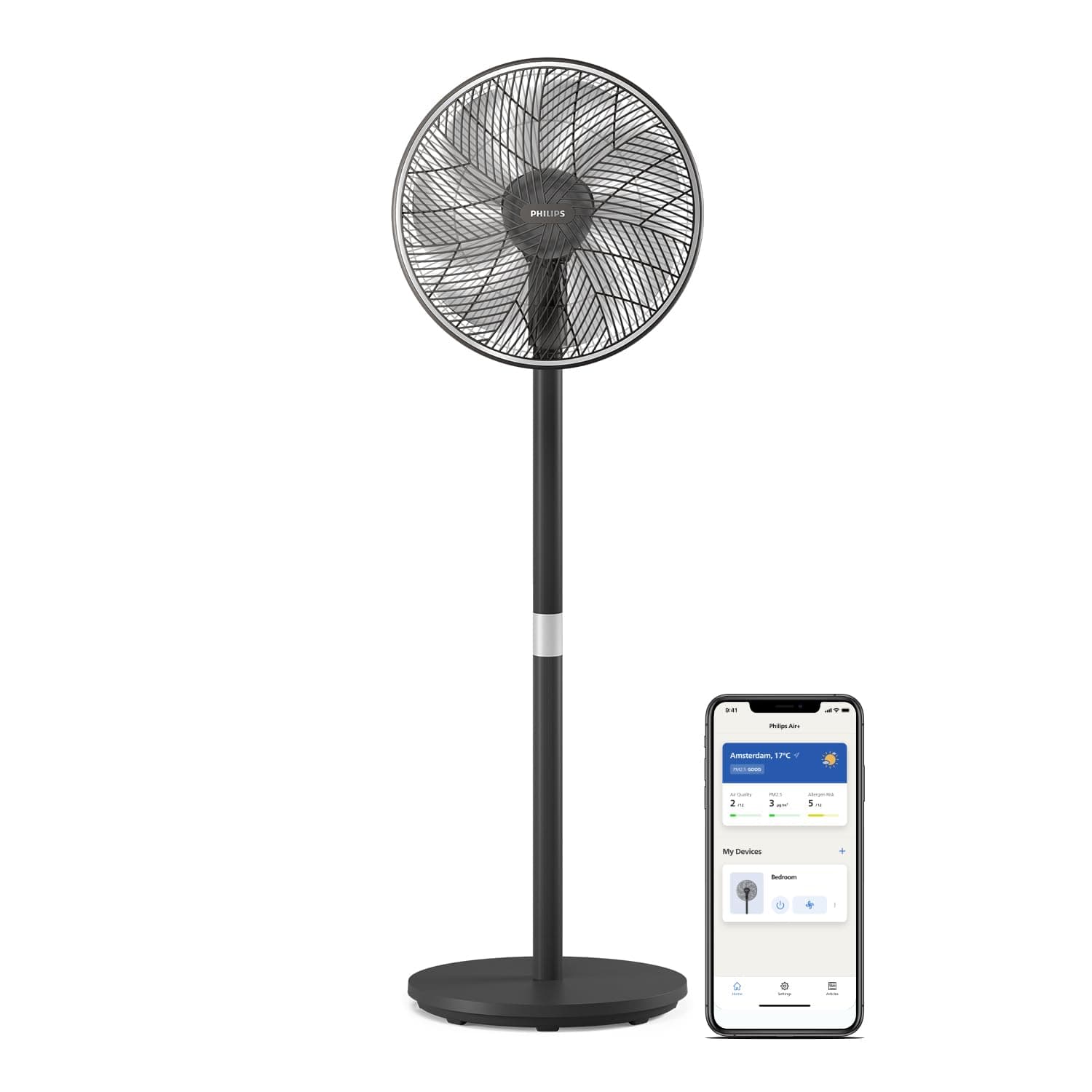 🌬️ Philips Smart Standventilator Serie 3000 - Stark & extrem leise mit SilentWings-Technologie