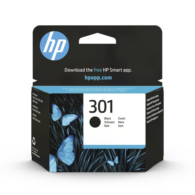 🖨️ Original HP Tintenpatrone 301 Schwarz - Druckqualität und Zuverlässigkeit! 🚀
