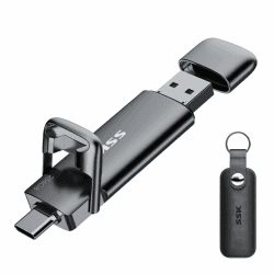 🚀 SSK USB C Externe SSD 256GB: Ultimativer Speicherplatz für Android, Laptop & Co. 🌟 Angebot bei HelloDeals