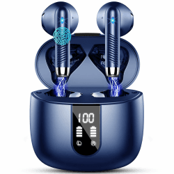 🎧 Drsaec Bluetooth Kopfhörer: Kabellose In Ear Bluetooth 5.3 Kopfhörer mit ENC Noise Cancelling und Tiefer Bass Angebot bei HelloDeals