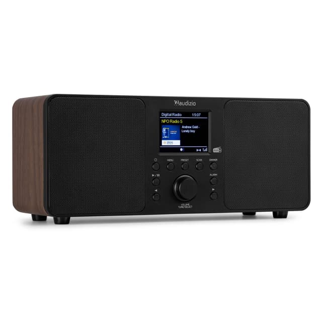 📻🔊 Audizio Genua DAB Radio mit Bluetooth - Hochwertiges Stereo DAB Plus Radio