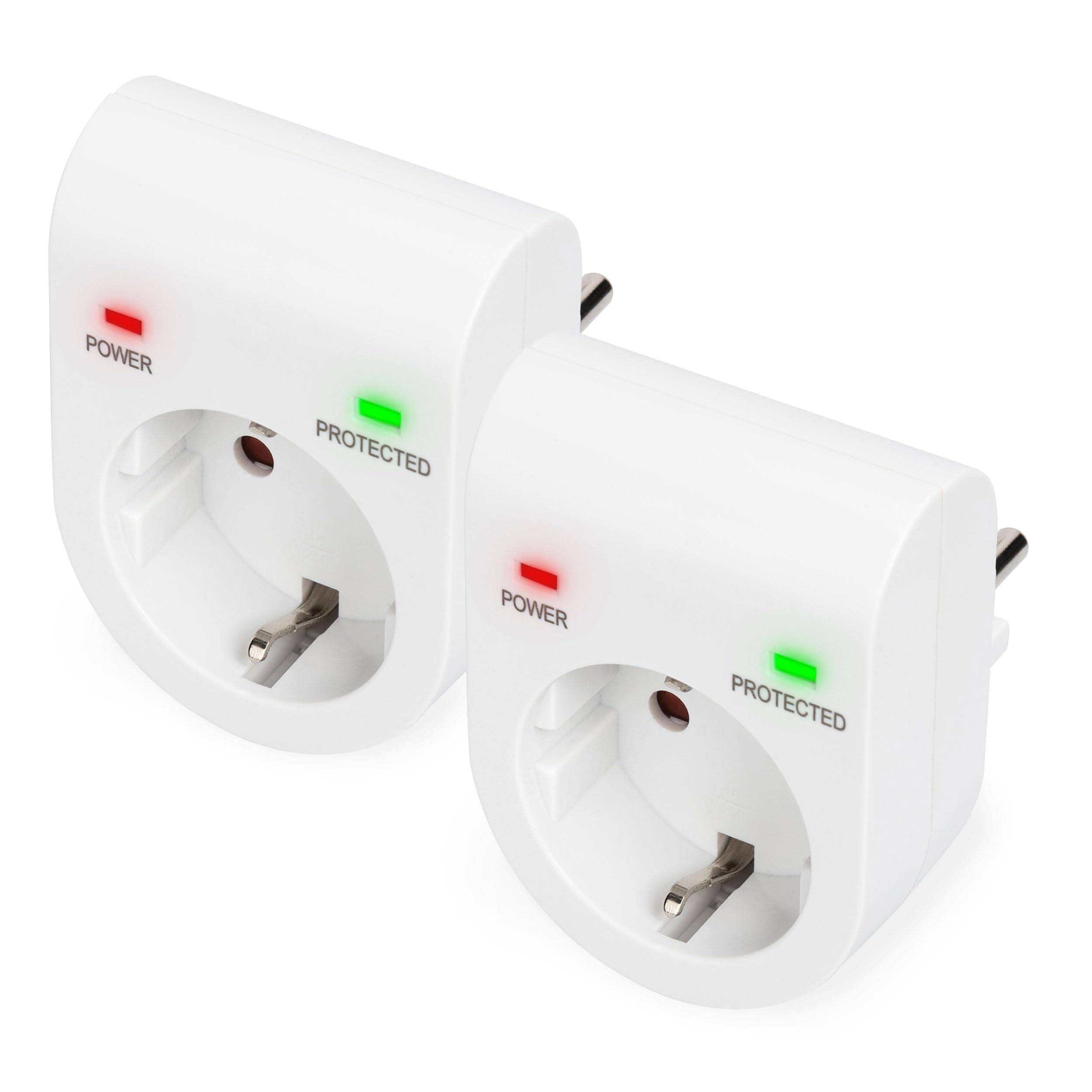 DIGITUS DN-95400 Überspannungs-Schutzadapter 2 Stück