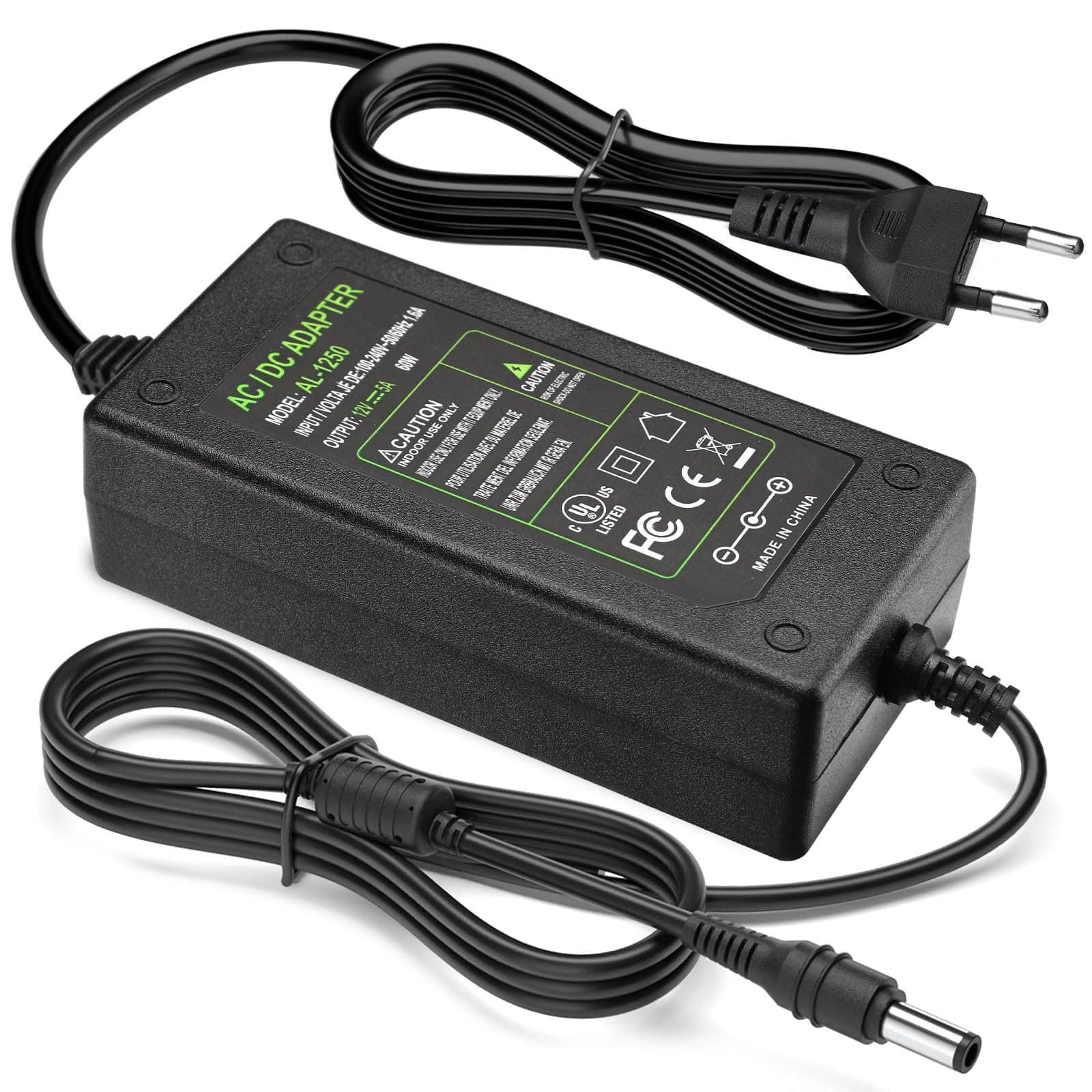 🔌 12V 5A Netzteil Adapter - Angebot für Stromversorgung von Geräten