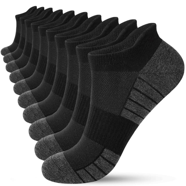 HIYATO 10 Paar Sneaker Socken Herren Damen - Angebot! 🧦🏃‍♂️