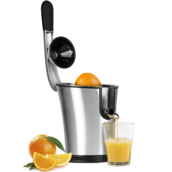 CASO 3540 CP 200 Design-Zitruspresse - Elektrische und kraftvolle Zitronenpresse 🍋