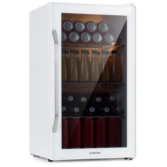 🍺 Klarstein Mini Kühlschrank mit Glastür 80 Liter - 80 LITER BIER 🍺