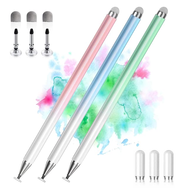 🌟 3er-Pack Tablet Stift Stylus Pen 2-in-1 Touchscreen Stift 🌈