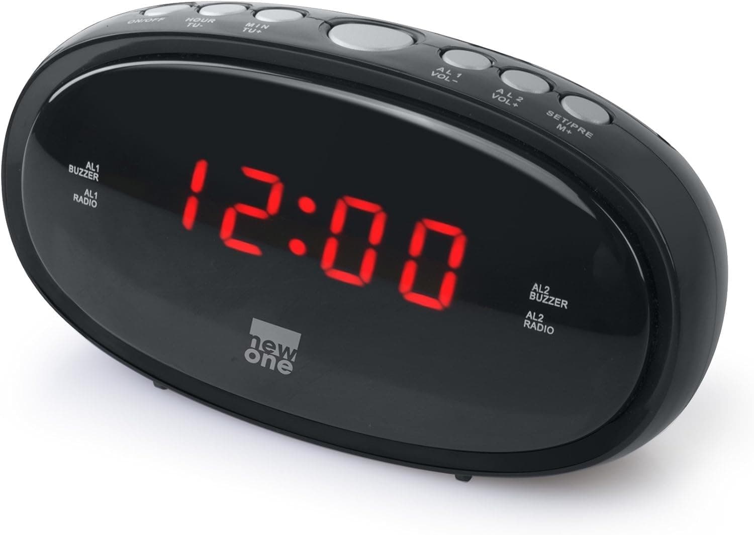 🕰️📻 Neue One CR-100 Uhrenradio - Großes Display, Dual Alarm UKW 🌟