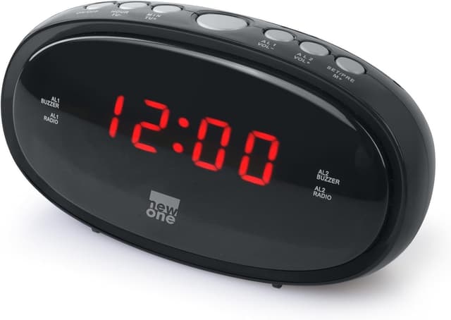🕰️📻 Neue One CR-100 Uhrenradio - Großes Display, Dual Alarm UKW 🌟