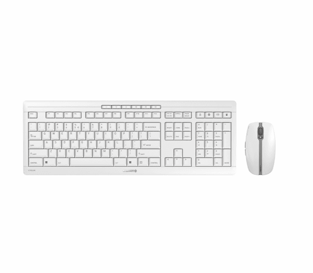 🍒 CHERRY STREAM DESKTOP: Kabelloses Tastatur- und Maus-Set 🖱️