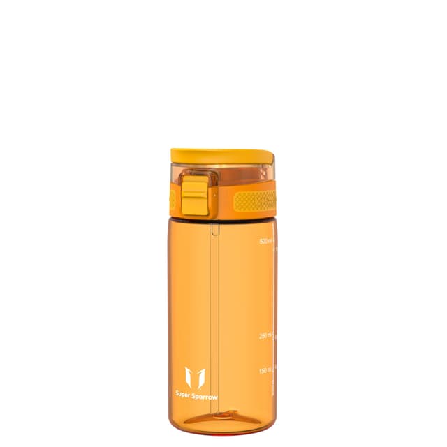 Super Sparrow Trinkflasche - TouchSip Wasserflasche - 500ml, 750ml, 1000ml - BPA-frei - Ideale Sportflasche - Strohhalm Tritan Flasche für Sport, Outdoor und Camping - Leicht, Nachhaltig 500 ml Wüstensonnenaufgang 🌵🌞